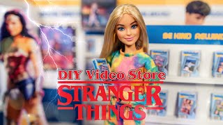 I Started Out Making A Stranger Things Inspired Video Store that somehow turned into Blockbuster