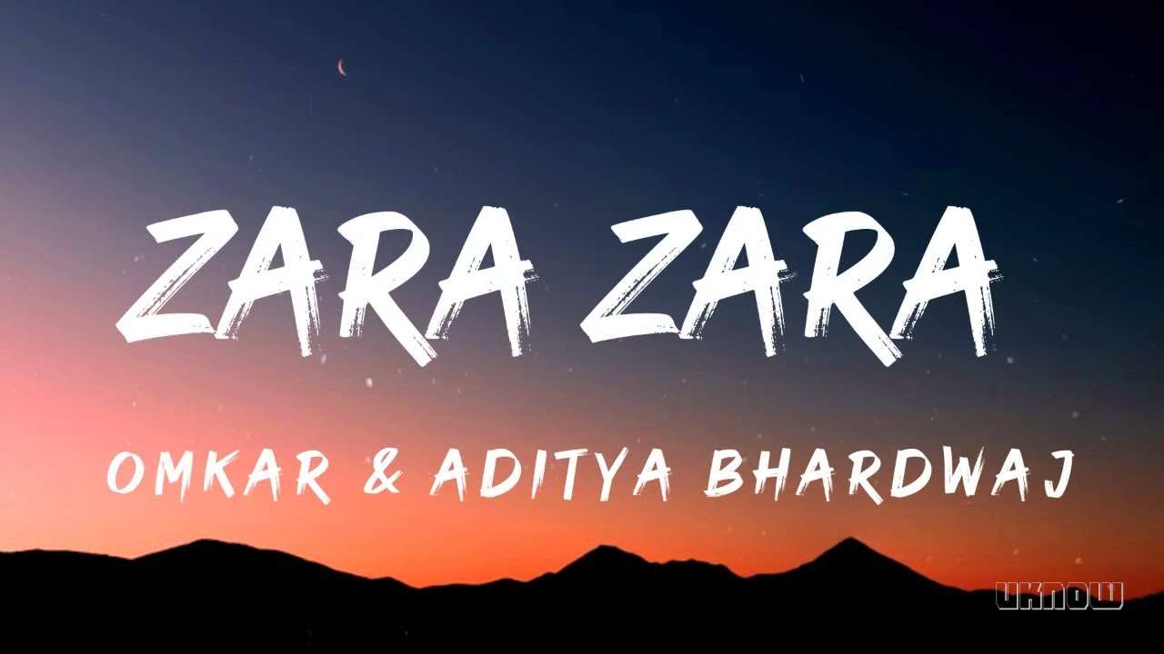 Zara Zara Behekta Hai (Lyrics) - Omkar & Aditya Bhardwaj - YouTube