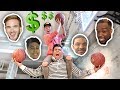 IMPOSSIBLE YOUTUBERS BASKETBALL TRICK SHOTS CHALLENGE!! **LOSER PAYS $500**