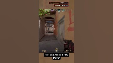 👀 First CS2 Ace 🔥vs Pro Player Brehze 🧑‍🏫 #shorts