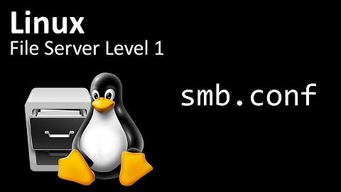 🐧 Linux File Server - smb.conf - Configurando o servidor de arquivos SAMBA #linuxserver #debian