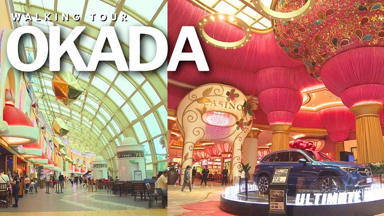 Okada Manila Walking Tour | Most Luxurious & Crown Jewel of Entertainment City in Philippines