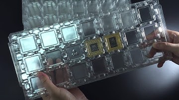 Memorypack cpu packaging clamshell tray for Intel LGA 775 & LGA 1156 (www.memorypack.com.tw)