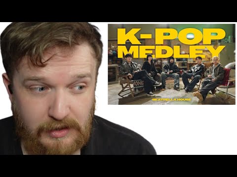 FIRST TIME REACTING TO BEATPELLA HOUSE - K-POP MEDLEY (BEATBOX) - BEATPELLA HOUSE REACTION