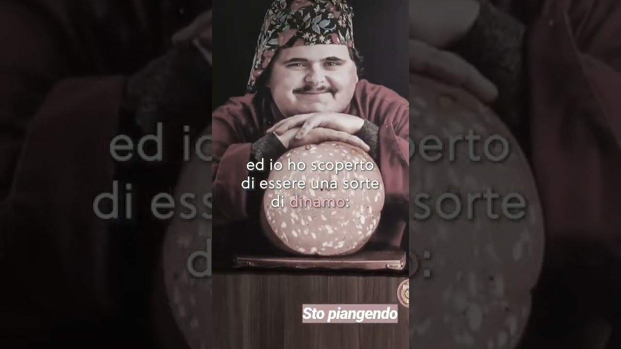 Potevo restare benissimo nella bottega di famiglia. Ma l'ambizione mi fotte...👑🚀❤️