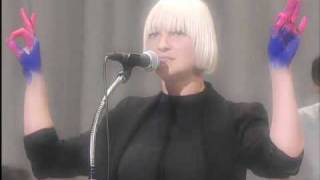 Sia on Letterman - Soon We'll Be Found chords