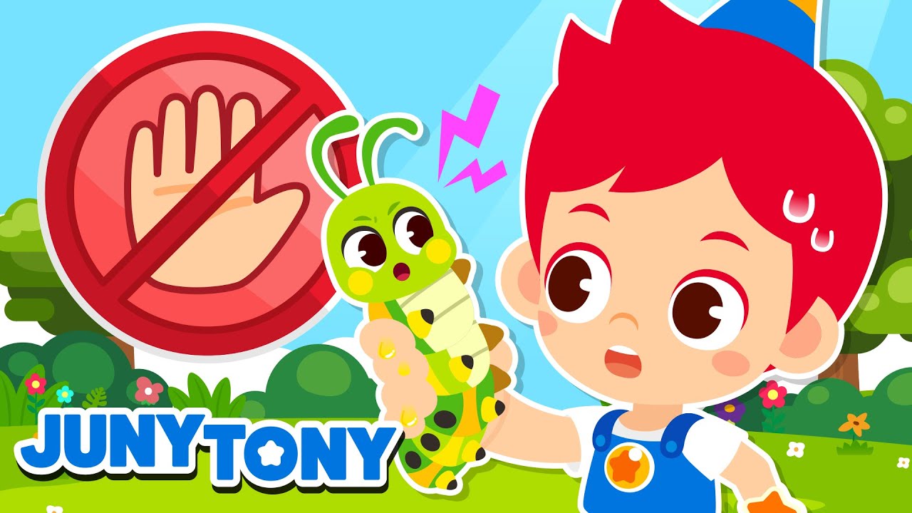 ❌ Não Toque! | Não Brinque com Insetos | Música Infantil | JunyTony em Português