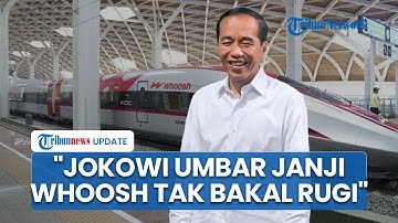 Utang Whoosh Tuai Polemik, Pengamat Ungkap Jokowi Pernah Umbar Janji Proyek Tak Akan Rugi