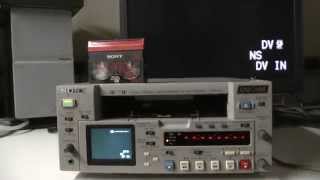 Sony DSR-25 DVCAM Deck VCR with DV and DVCPro Playback