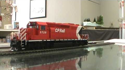 Bowser SD40-2 With New ESU Full Throttle File