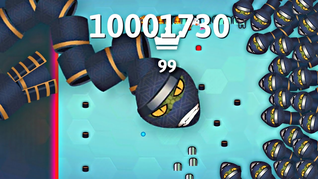 Snake io mod game Millions of Snake Eyes snake to one big king snake