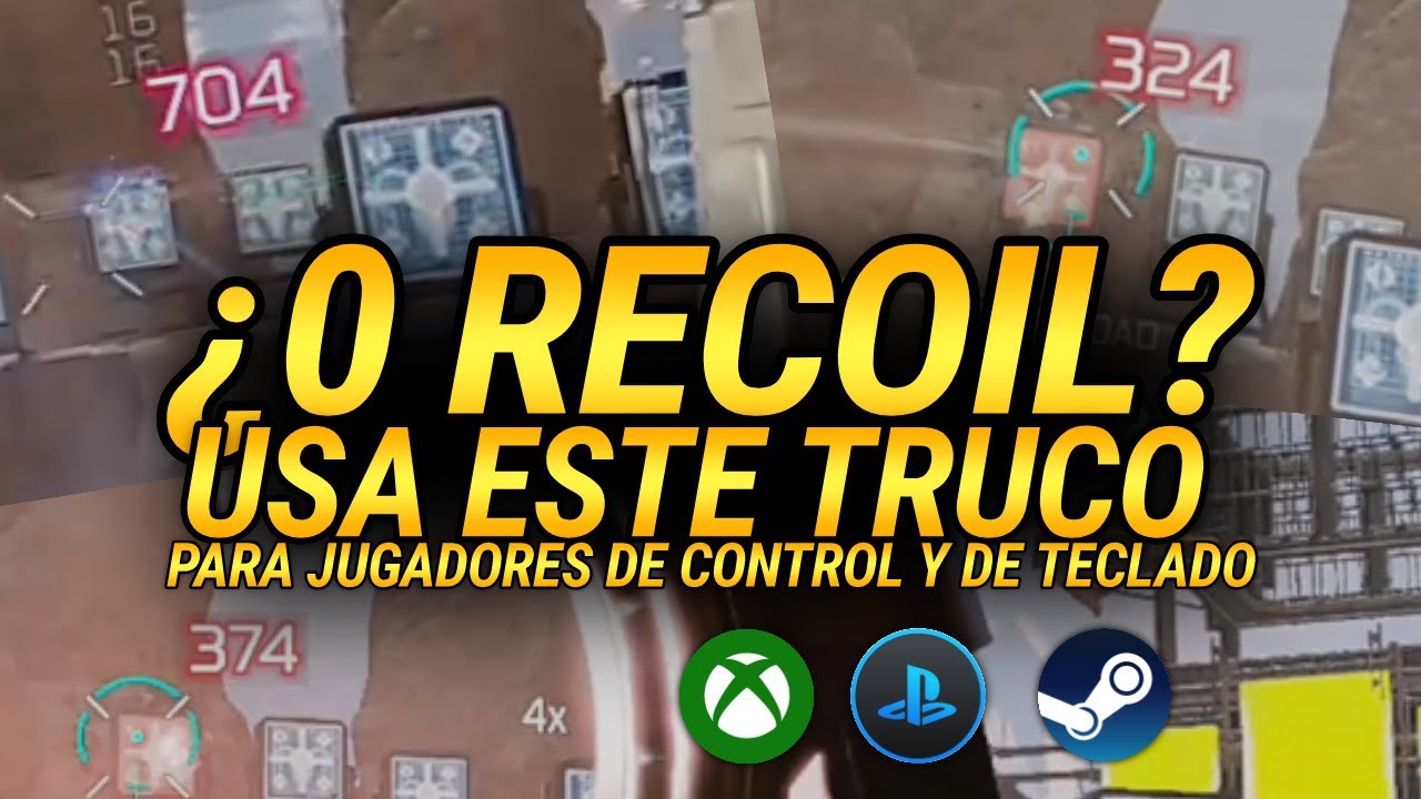 CON ESTE TRUCO TENDRAS CASI 0 RECOIL EN TODAS LAS ARMAS EN APEX LEGENDS // LeXuZz21
