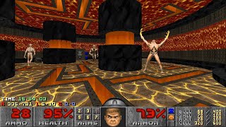 Doom II: Sunder - Map 13 (Obsidian Nightmare) UV-Max in 26:07