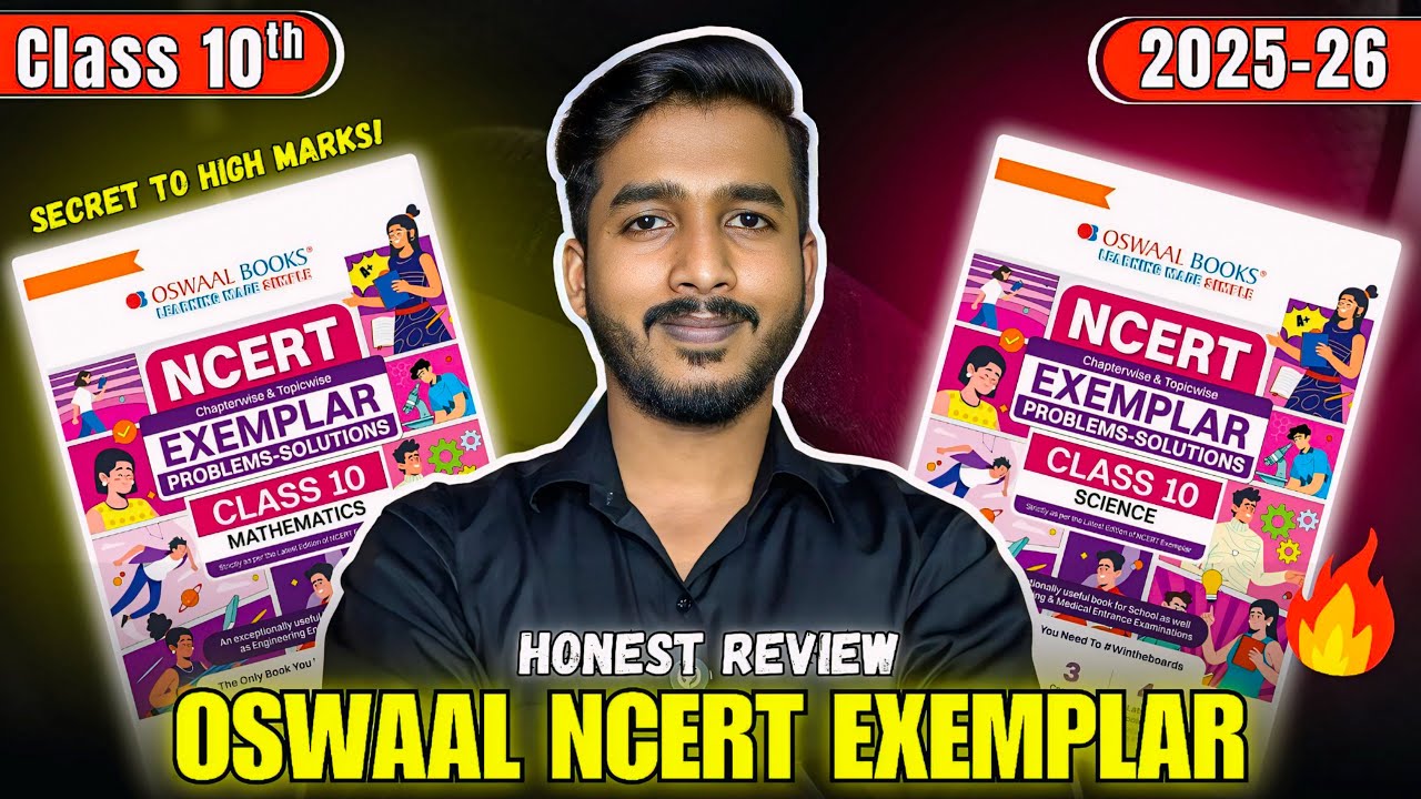 Oswaal NCERT Exemplar Class 10 Review 2025-26 | Best Book for Board ...