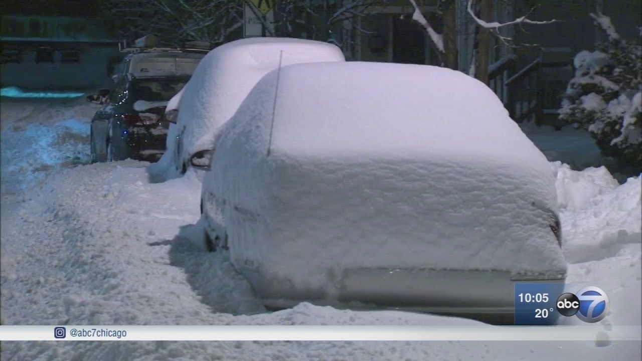 Chicago Weather Winter Storm Dumps Up To A Foot Of Snow Across The Area Chicago Weather Winter Storm Dumps Up To A Foot Of Snow Across The Area