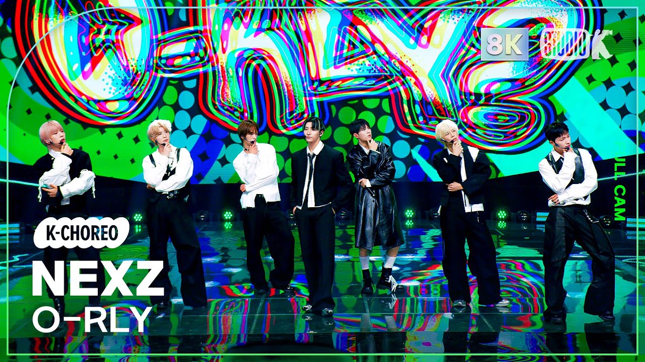 [K-Choreo 8K] 넥스지 직캠 'O-RLY?' (NEXZ Choreography) @MusicBank 250502