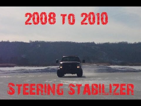 How To Change a Steering Stabilizer on a 2008 - 2010 F350