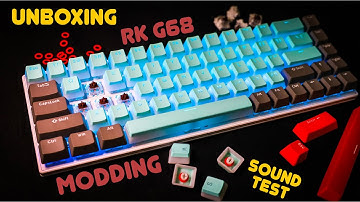 RK G68 - Modding my dream keyboard!