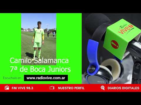 Entrevista a Camilo Salamanca, jugador de Futbol de la Séptima de Boca Juniors