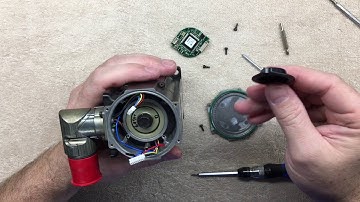 A look inside of a 3 Phase Brushless Servo Motor
