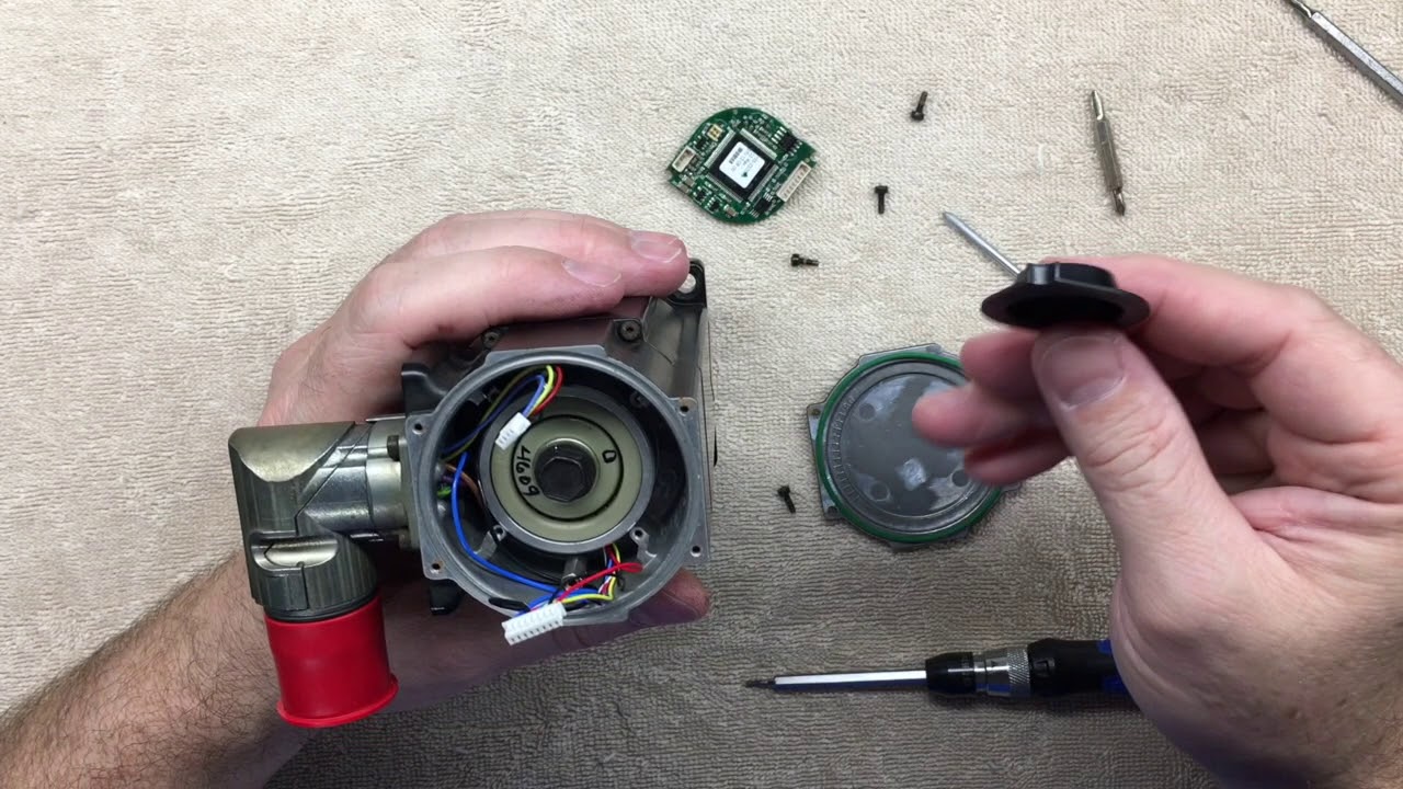 A look inside of a 3 Phase Brushless Servo Motor YouTube