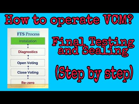 HOW TO OPERATE VCM 2022 (FTS) [Step by StepTutorials] PART 1 ELECTION 2022 I INSTRUCTIONAL VIDEO