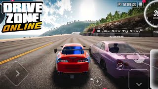 SUPRA MK4  VS NISSAN SKYLINE GT-R R34 - DRIVE ZONE ONLINE - GAMEPLAY screenshot 5