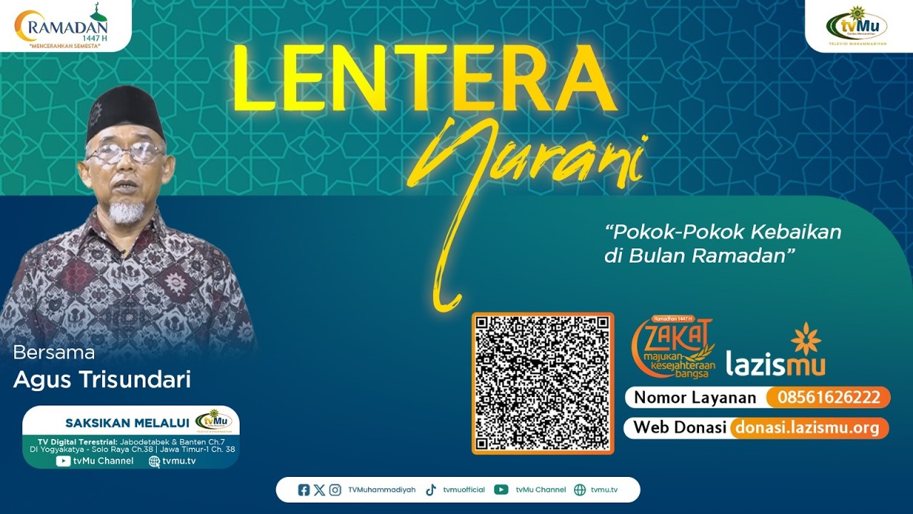 POKOK POKOK KEBAIKAN DI BULAN RAMADHAN || LENTERA NURANI