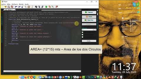 ✅ TUTORIAL PSEINT | ALGORITMO PARA CALCULAR AREA DE SUPERFICIES PARCIALMENTE CUBIERTAS