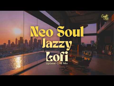 Jazzy Urban Escape Studio 🎺 | Neo Soul, Jazzhop Lofi Upbeat Chill Mix