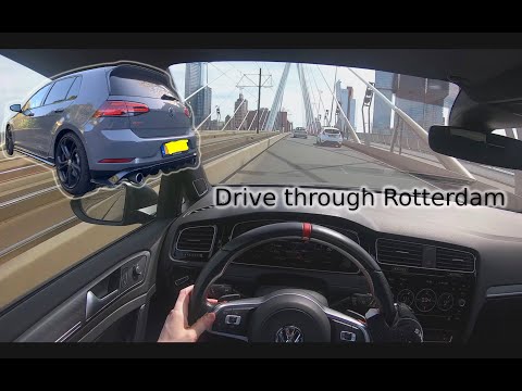 GOLF TCR GTI DRIVE THROUGH ROTTERDAM MILLTEK 3'' DOWNPIPE NON OPF!