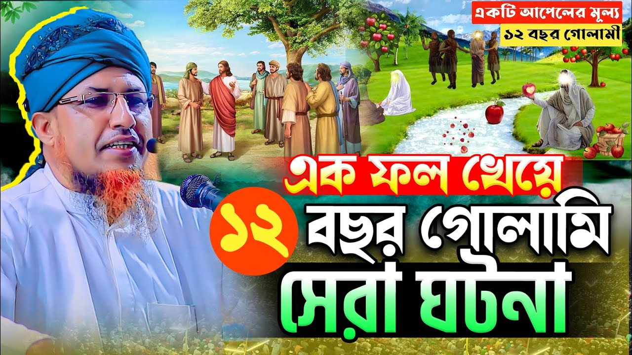 ভুল করে এক ফল খেয়ে ১২ বছর গোলামী করলেন | মুফতি ওয়ালিউল্লাহ নতুন ওয়াজ | ayesha tv 24