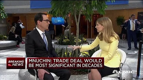 Steve Mnuchin: US-China trade deal would be the mo...