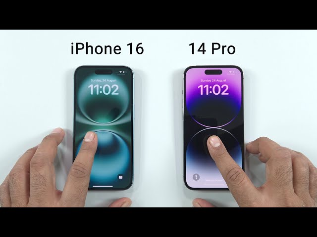 iPhone 16 vs iPhone 14 Pro - SPEED TEST - YouTube