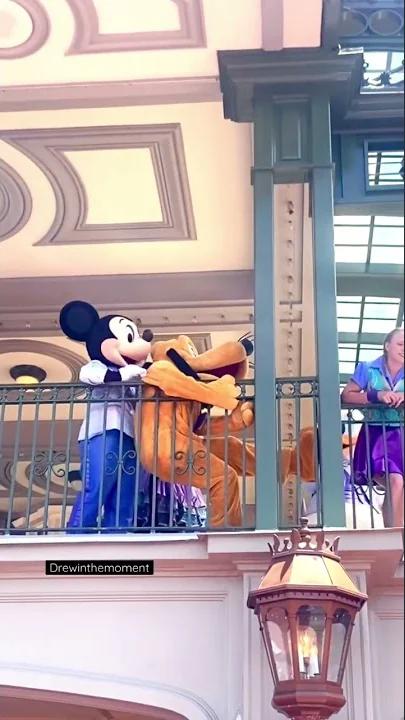 Pluto got stuck, Mickey & Minnie helped him | #sho...