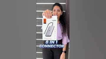 8-in-1 USB C Hub ⚡⚡Best Laptop Gadget #telugu  #viral #shorts #india #adapter #trending #tech