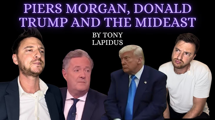 Piers Morgan and Donald Trump interview