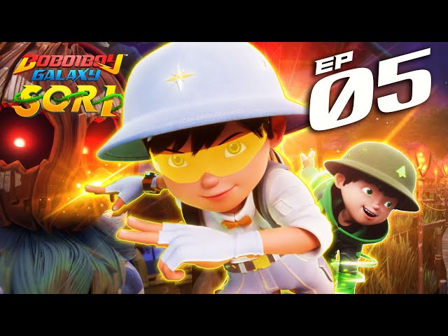 EPISOD 05 - BoBoiBoy Galaxy SORI | Puak Purba Kadruax! class=