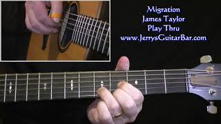 James Taylor Migration | Guitar Play Thru