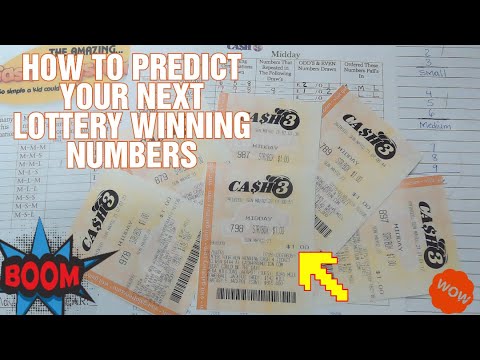 How to predict your next lottery winning numbers #cash3 #pick3 - YouTube
