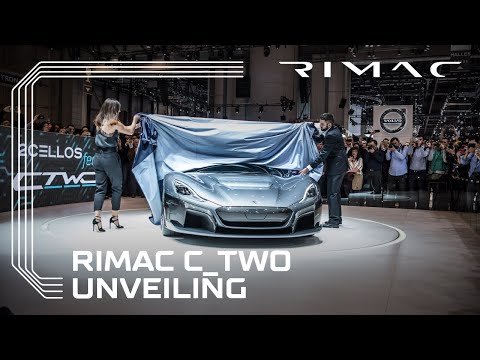 RIMAC C_TWO: The UNVEILING MOMENT at Geneva Motor Show