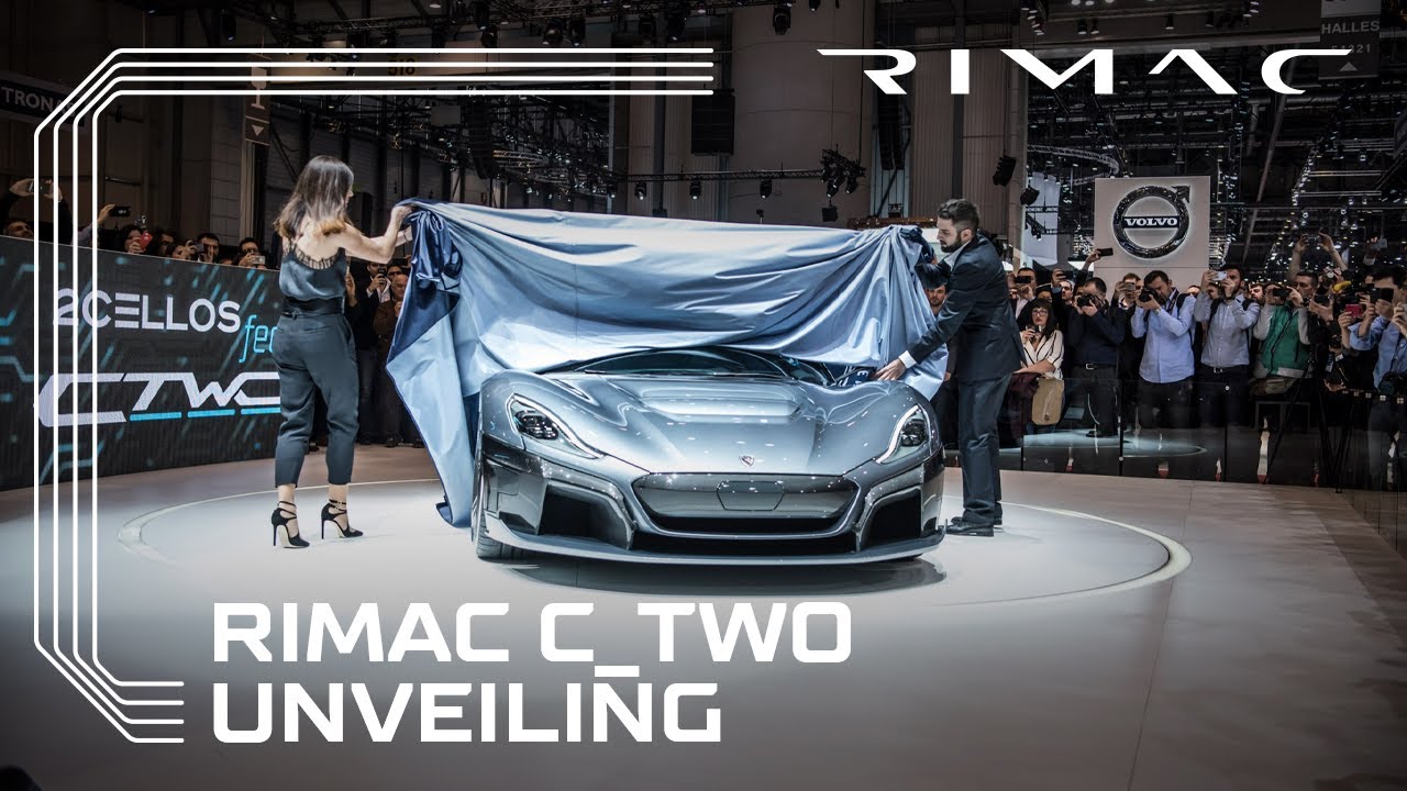 RIMAC C_TWO: The UNVEILING MOMENT at Geneva Motor Show