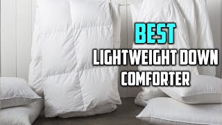 Top 7 Best Lightweight Down Comforter Review in 2026 - This Before You Buy