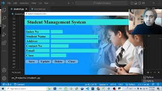 How to make a Student Management System in Python - Part 3- Sinhala Description