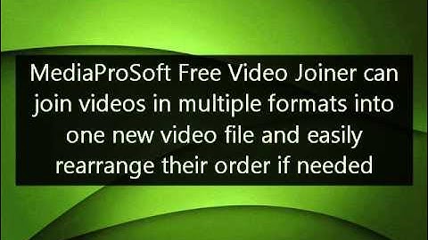 How to Join Video Files Fast and for Free [How-to]