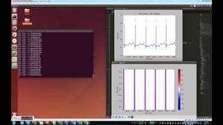 Plotting Python Continuous Wavelet  transform on MIT DB 14.75-18.25 Hz