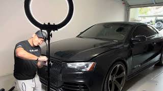 Fixing Paint Chips on the Audi RS5