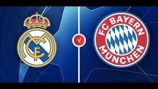 Real Madrid vs Bayern Munich UEFA Champions league Match Prediction