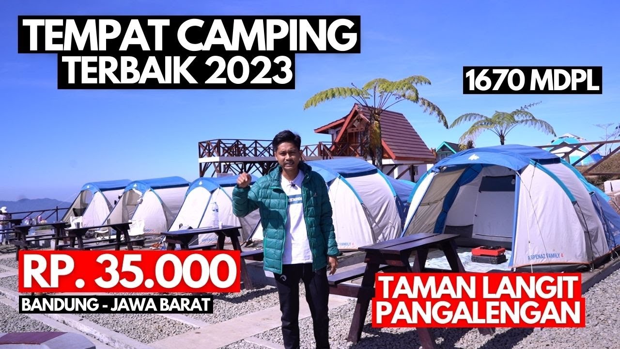CAMPING DI TAMAN LANGIT PANGALENGAN BANDUNG JAWA BARAT