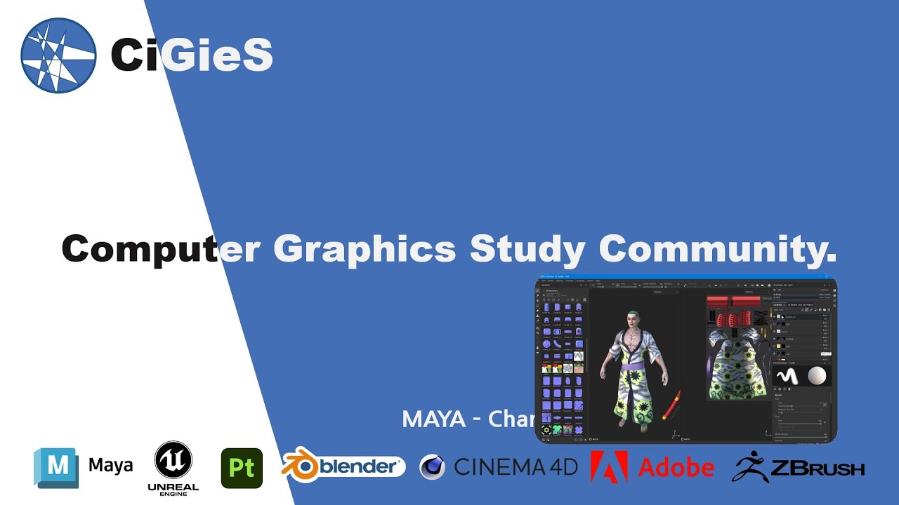 [MAYA]Character_35 [Substance 3D Painter] - YouTube